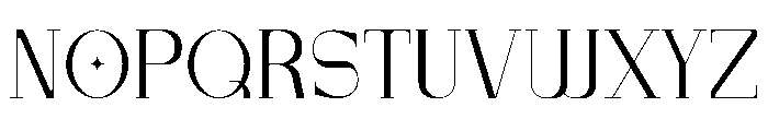 Zalerina Demo Font UPPERCASE
