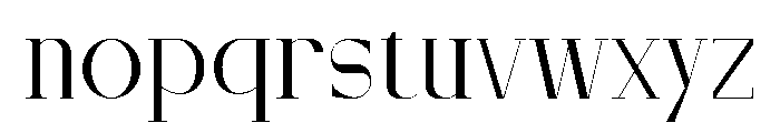 Zalerina Demo Font LOWERCASE
