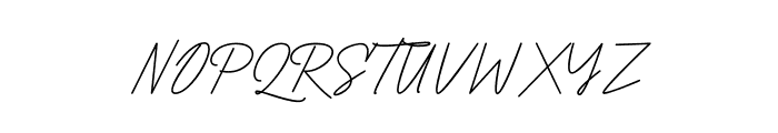 ZambiaSignature Font UPPERCASE