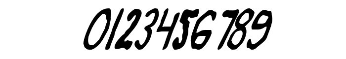Zamboni Joe Italic Font OTHER CHARS