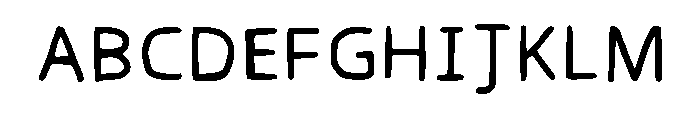 Zaniahs Font Regular Font UPPERCASE