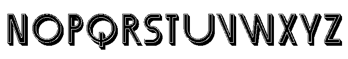 Zappara Regular Font UPPERCASE