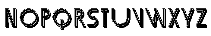 Zappara Regular Font LOWERCASE