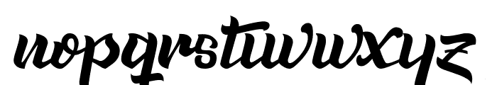 Zarra Italic Font LOWERCASE