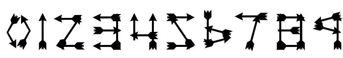 Zarrow Font OTHER CHARS