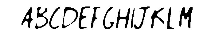 Zayan Calligraphy Vintage Ink Font UPPERCASE