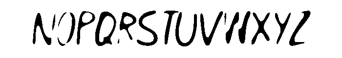 Zayan Calligraphy Vintage Ink Font UPPERCASE