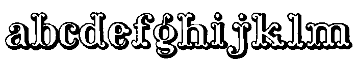zai Arte Della Calligrafia 1929 FONT