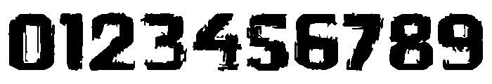 zai Greenwashing Glitch Font OTHER CHARS