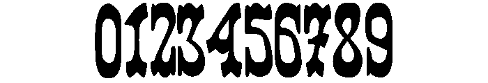 zai Western Amtsblatt Font OTHER CHARS