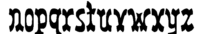 zai Western Amtsblatt Font LOWERCASE