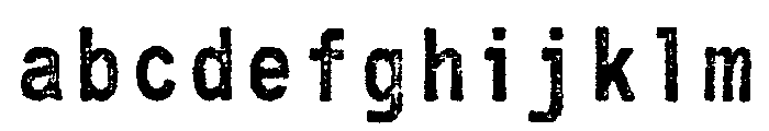 zai Wolfsschanze Typewriter FONT