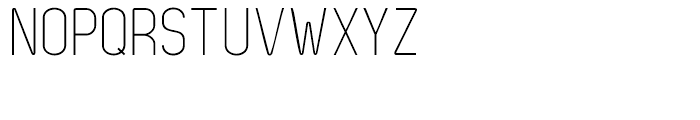 Zag Light Font UPPERCASE