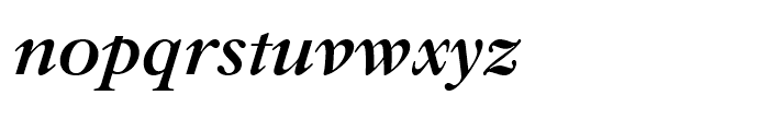Zagolovochnaya Bold Italic Font LOWERCASE