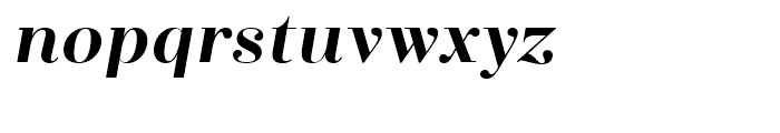Zahrah Bold Italic Font LOWERCASE