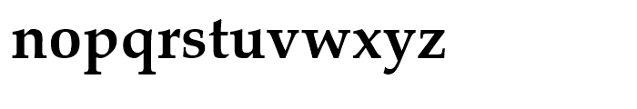 Zapf Calligraphic 801 Bold Font LOWERCASE