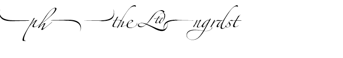 Zapfino Extra Ligatures Font OTHER CHARS