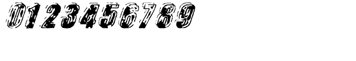 Zapped Regular Font OTHER CHARS