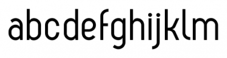 Zag Regular Font LOWERCASE