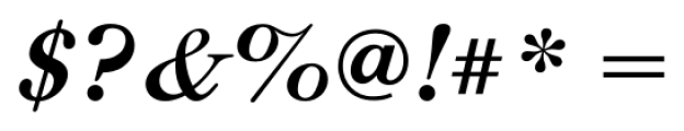 Zagolovochnaya Bold Italic Font OTHER CHARS