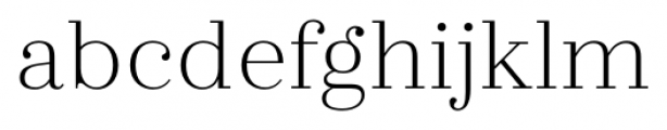 Zahrah Light Font LOWERCASE