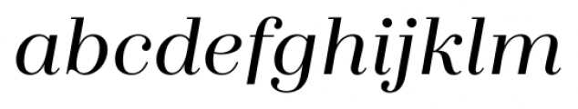 Zahrah Medium Italic Font LOWERCASE