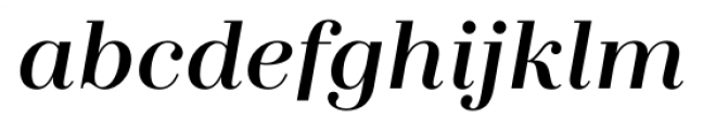 Zahrah Semi Bold Italic Font LOWERCASE