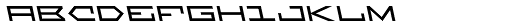 ZAP Regular 500 Backslant Font LOWERCASE