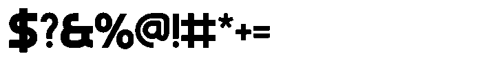 Zacth Font OTHER CHARS