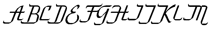 Zafira Font UPPERCASE