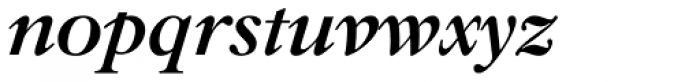 Zagolovochnaya Bold Italic Font LOWERCASE