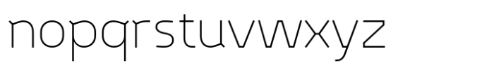 Zagore Extra Light Font LOWERCASE