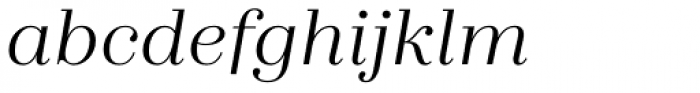 Zahrah Regular Italic Font LOWERCASE