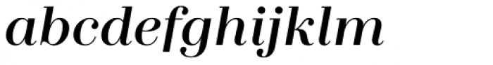 Zahrah Semibold Italic Font LOWERCASE