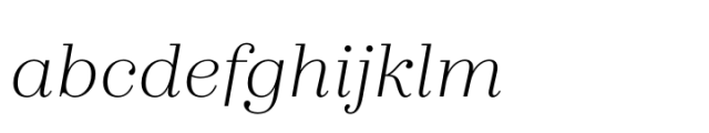 Zahrah Thai Light Italic FONT