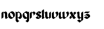 Zaiwo Nobles Font LOWERCASE