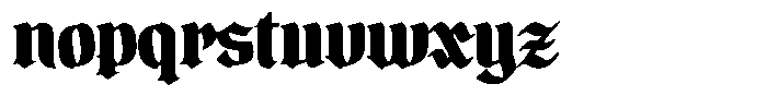 Zaken Manus Bold Font LOWERCASE