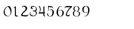 Zamrani Font OTHER CHARS