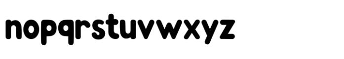Zany Route Regular Font LOWERCASE