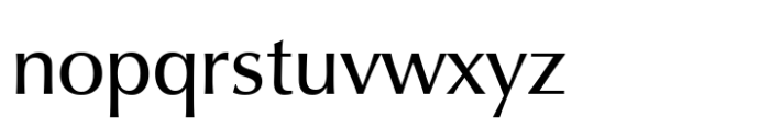 Zapf Humanist 601 Std Demi Font LOWERCASE