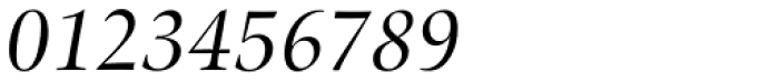 Zapf Renaissance B EF Book Italic Font OTHER CHARS