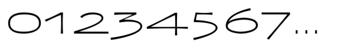 Zaphire Extra Light Ultra Expanded Font OTHER CHARS
