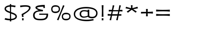 Zaphire Light Expanded Font OTHER CHARS