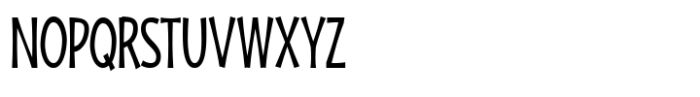 Zaphire Light Ultra Condensed Font UPPERCASE