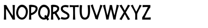 Zaphire Medium Condensed Font UPPERCASE