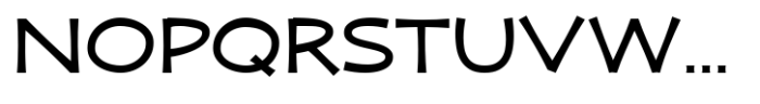 Zaphire Medium Semi Expanded Font UPPERCASE
