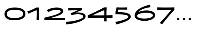 Zaphire Medium Ultra Expanded Font OTHER CHARS