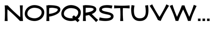 Zaphire Semi Bold Semi Expanded Font UPPERCASE