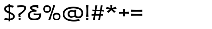 Zaphire Semi Expanded Font OTHER CHARS