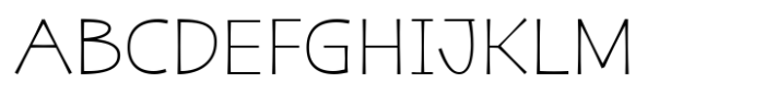Zaphire Thin Font UPPERCASE